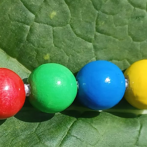 Perlenschnur für Sehübungen