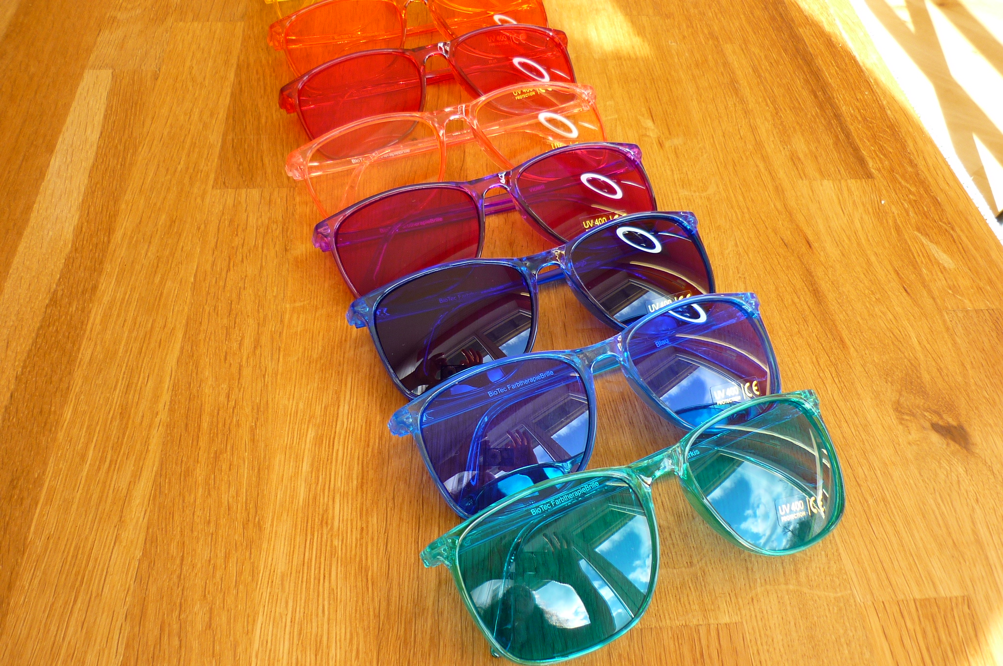 Klassische Farbbrillen