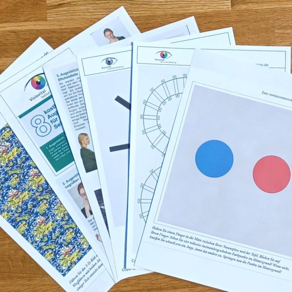 Set 8 Kostbarkeiten und Fusionsblatt