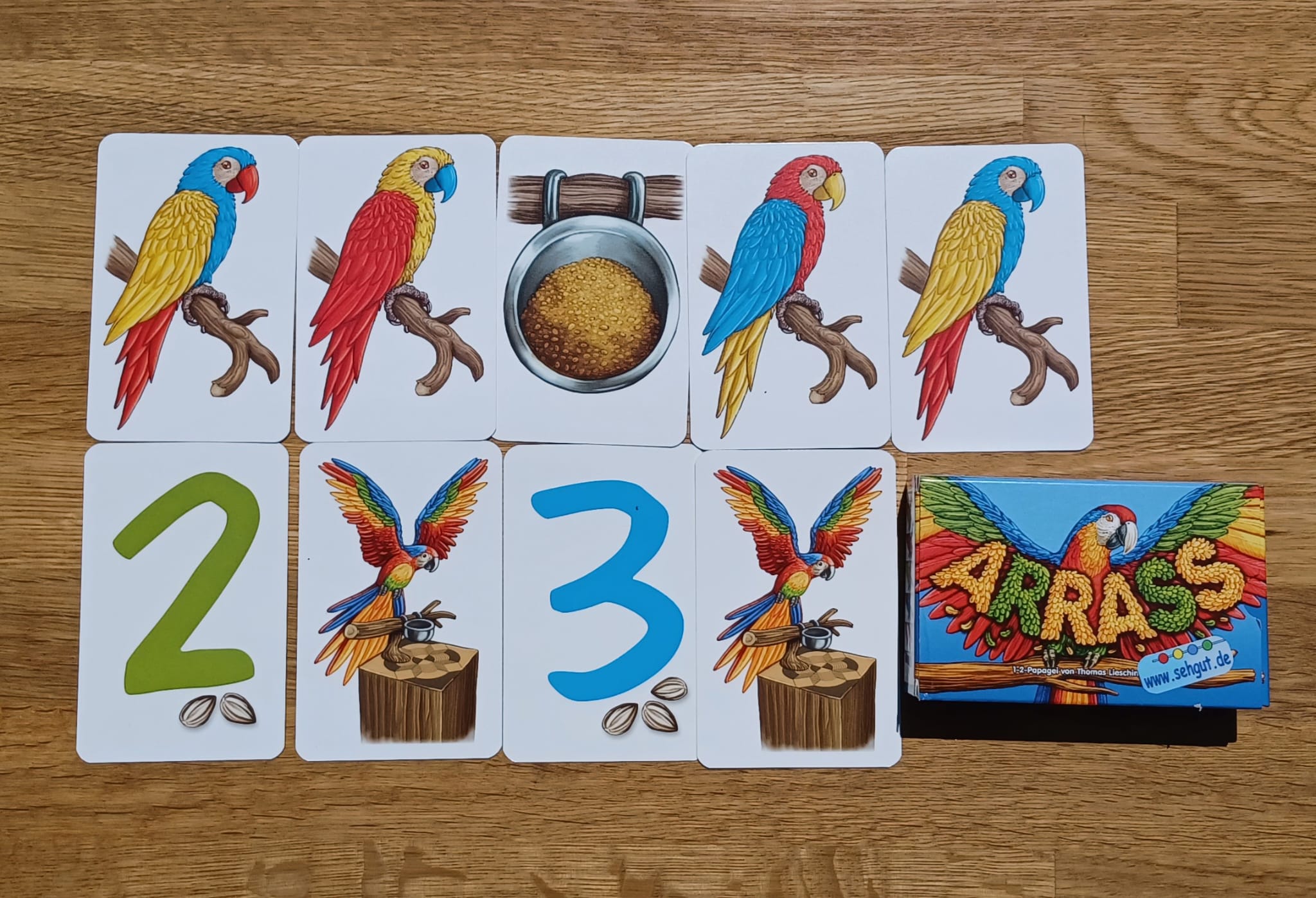 ARRASS Farben schnell erkennen und benennen