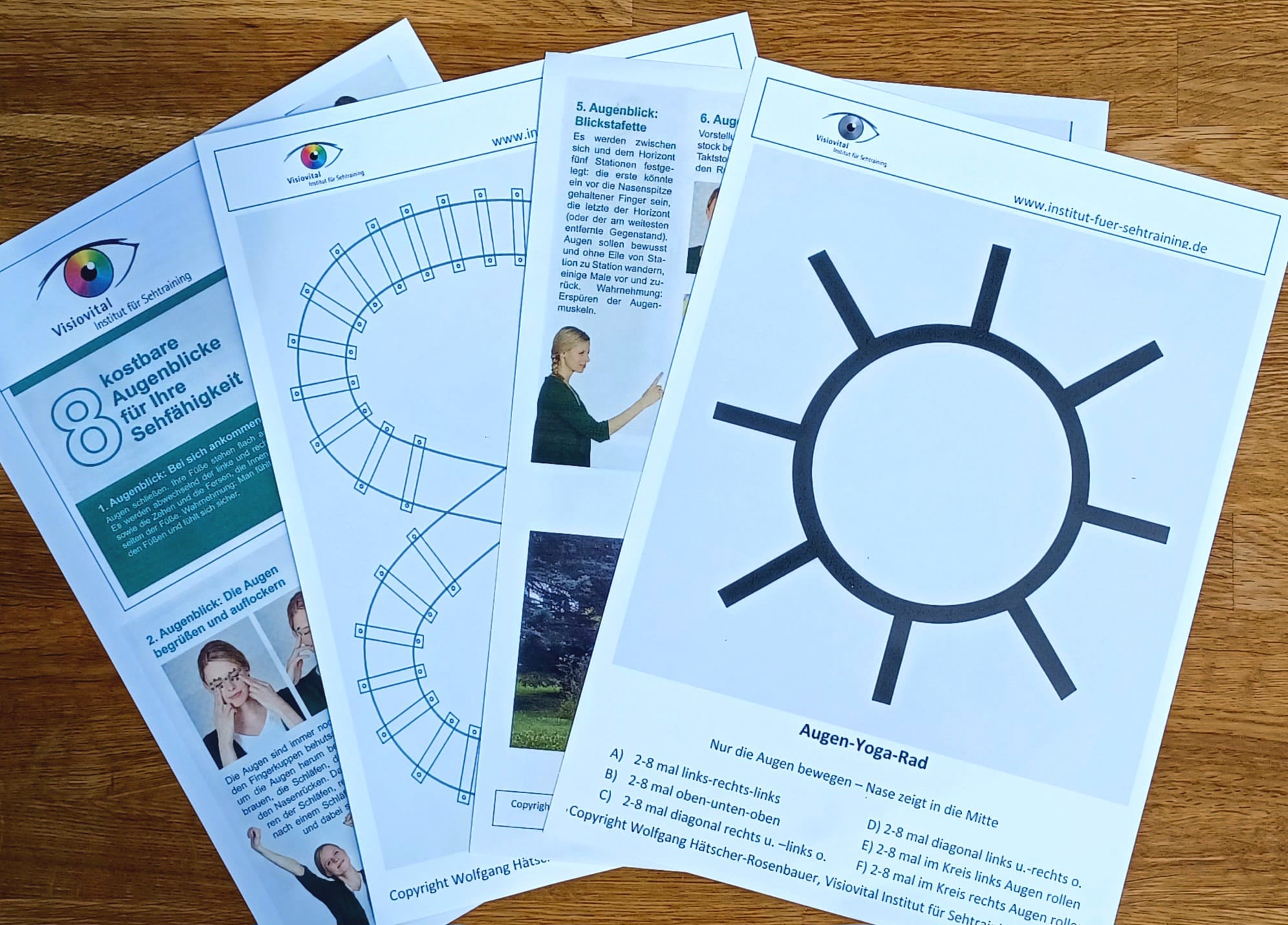 8 Kostbarkeiten - Sehtrainingsübungen für Augengesundheit